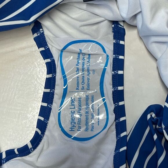 NWT Tommy Hilfiger | Women's Striped Fold Over Swim Bottom XXL - Picture 8 of 8